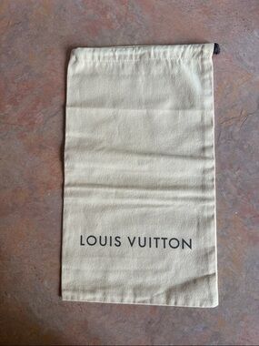 Louis Vuitton Long Drawstring Dust Bag
